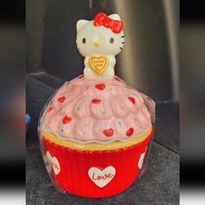 Hello Kitty Valentine Day Cupcake Ceramic